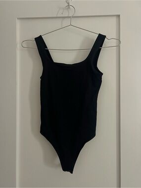 Abercrombie & Fitch Black One-Piece Bodysuit